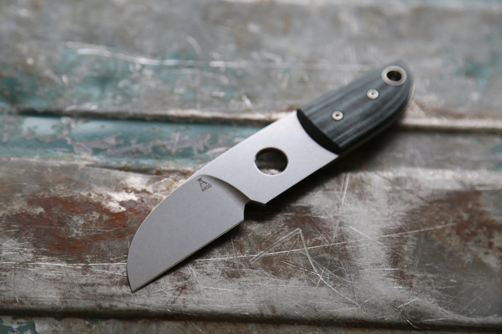 Sheepsfoot x Black/Green/Pistachio G10