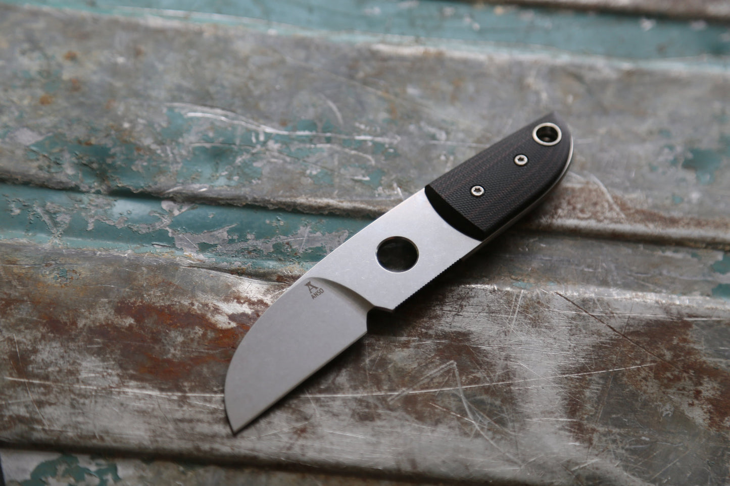Sheepsfoot x Black/Maroon G10