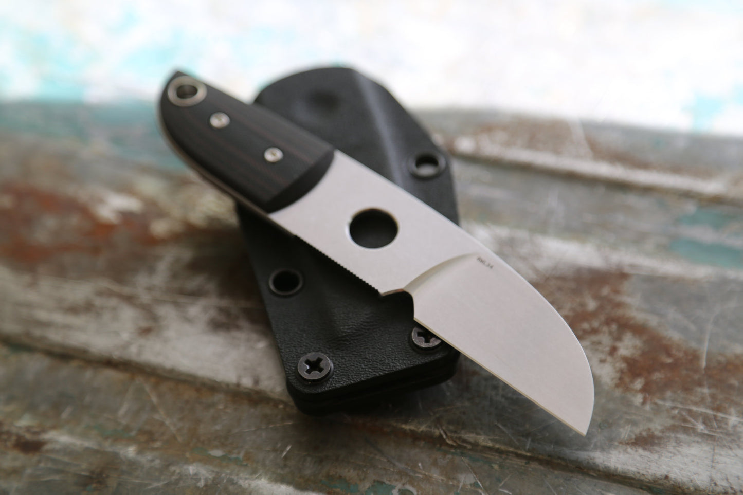 Sheepsfoot x Black/Maroon G10