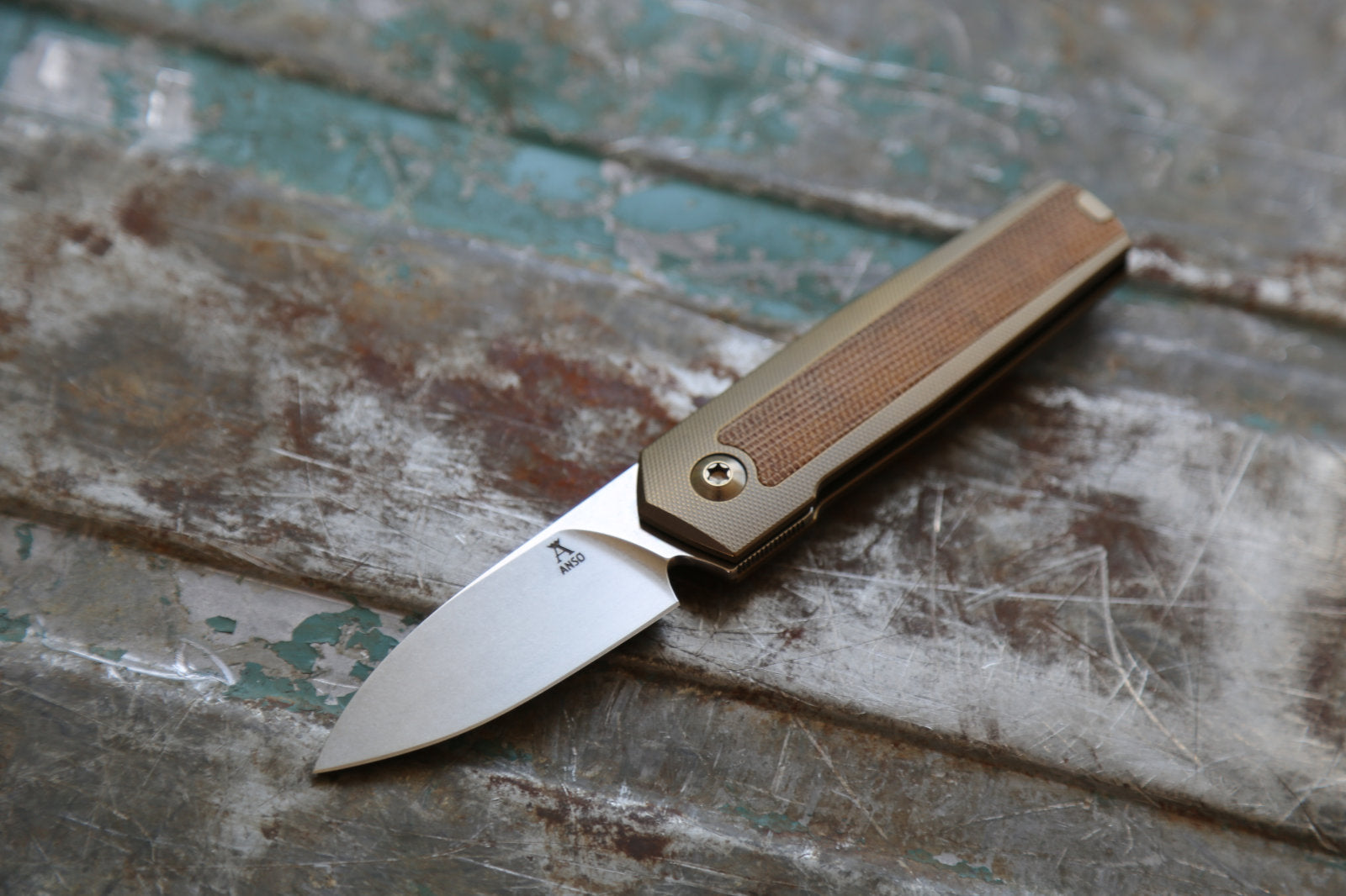 ARN x Amber x Natural Micarta