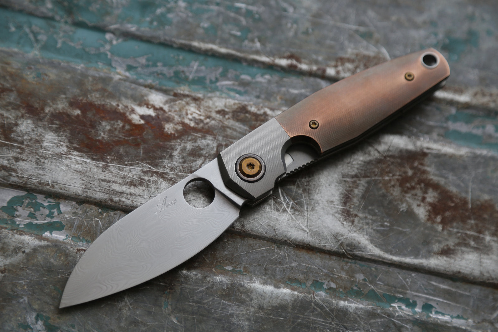 SONIC x Damasteel x Bronze