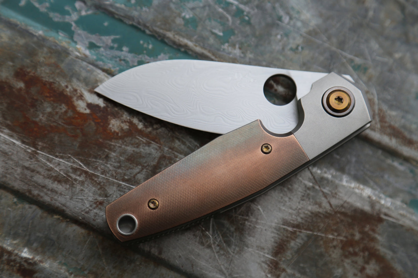 SONIC x Damasteel x Bronze