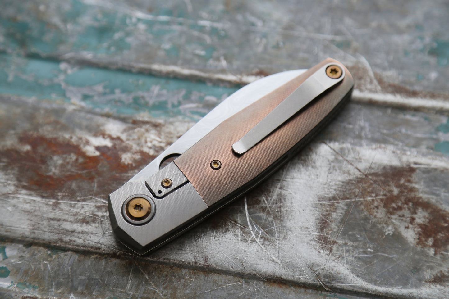 SONIC x Damasteel x Bronze