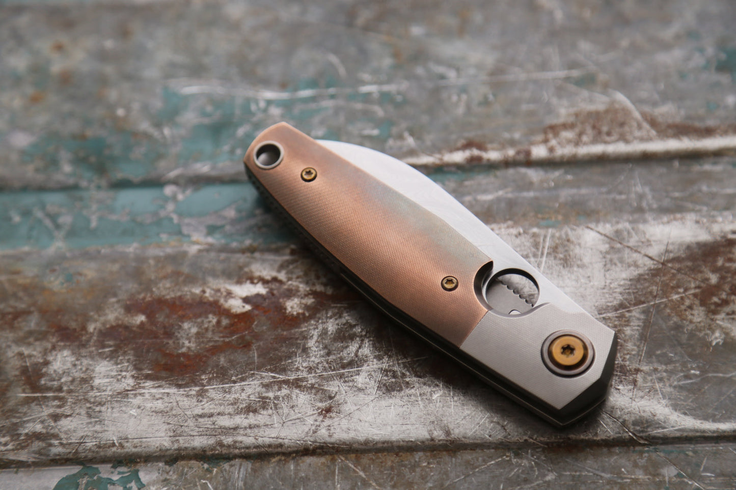 SONIC x Damasteel x Bronze