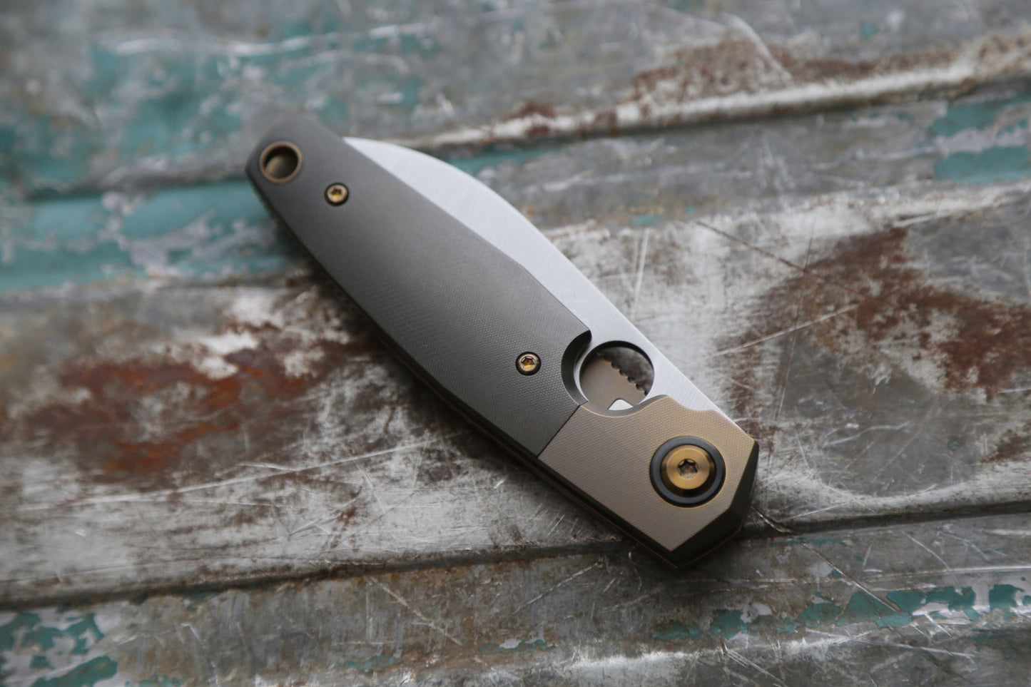 SONIC x Damasteel x Zirconium x Black Timascus