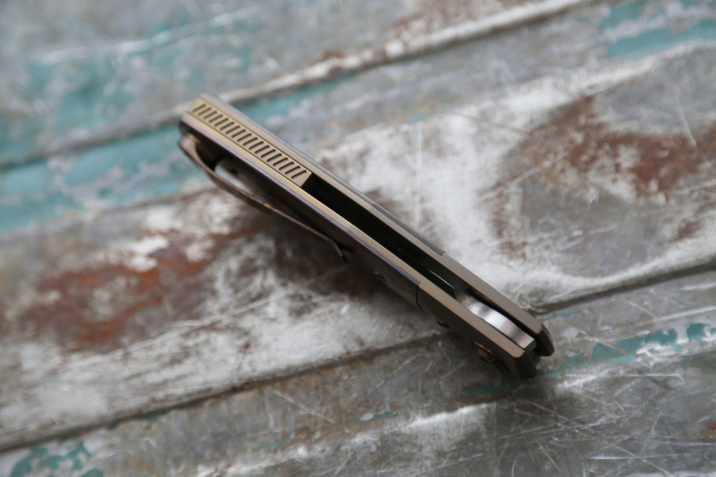 SONIC x Damasteel x Zirconium x Black Timascus