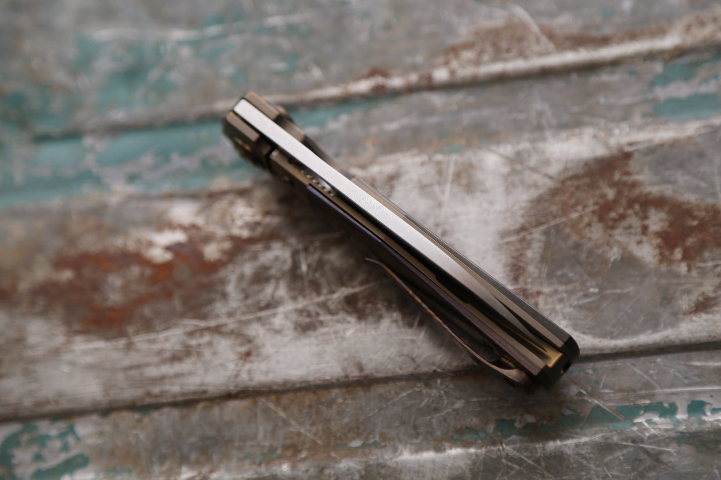 SONIC x Damasteel x Zirconium x Black Timascus