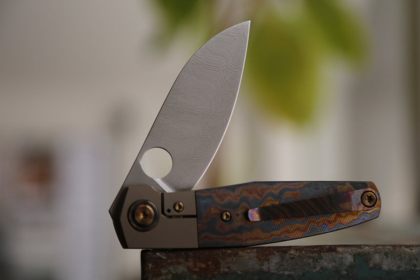 SONIC x Damasteel x Zirconium x Black Timascus