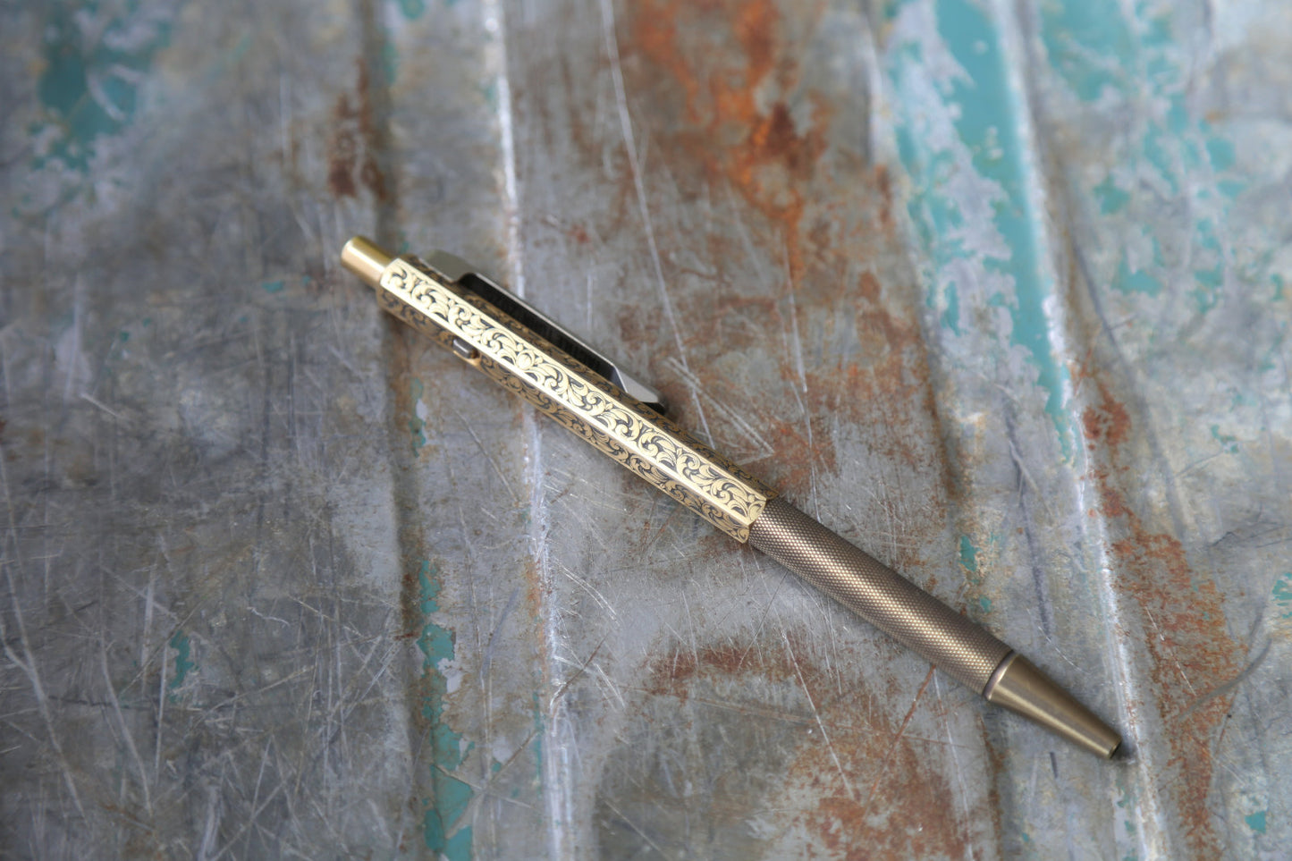 NEW - Ansø Pen - Engraved Brass