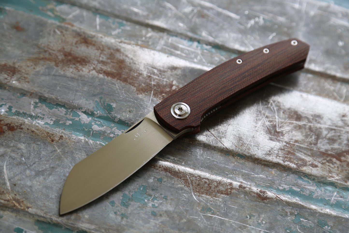 Haddock x Crosscut Micarta
