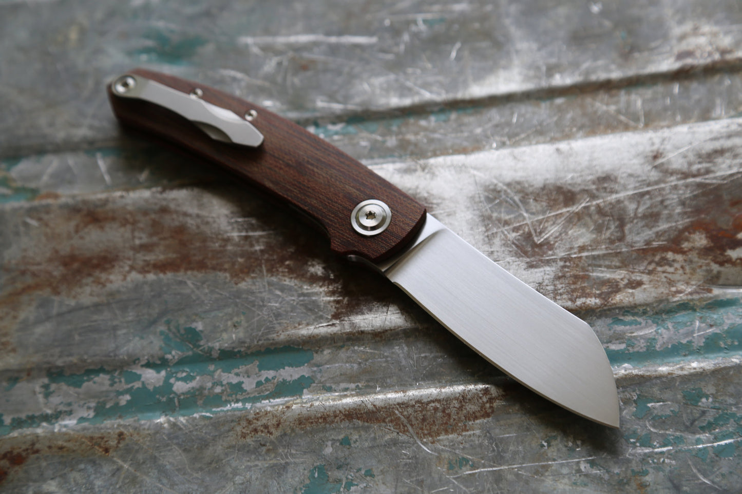 Haddock x Crosscut Micarta
