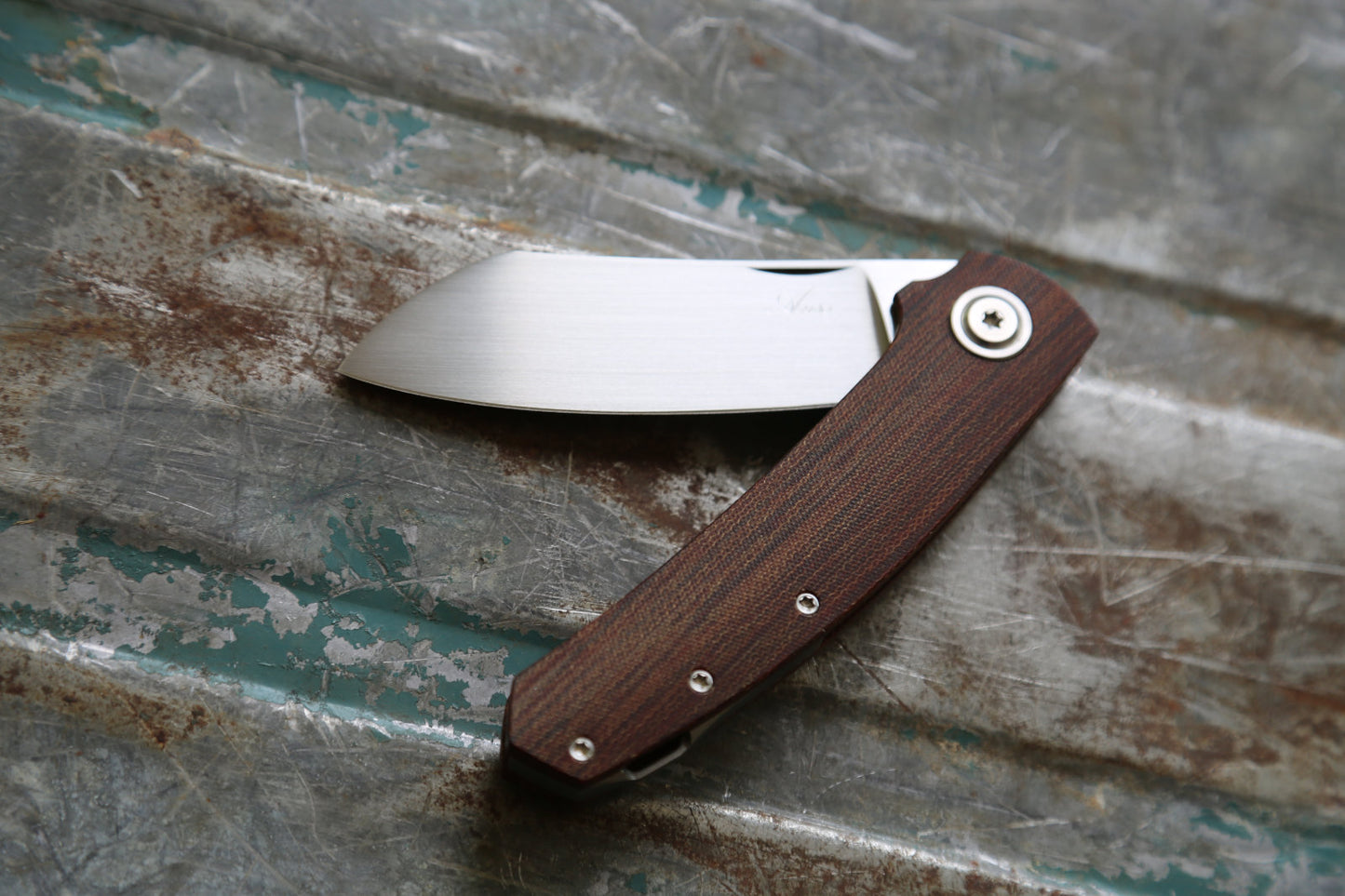 Haddock x Crosscut Micarta
