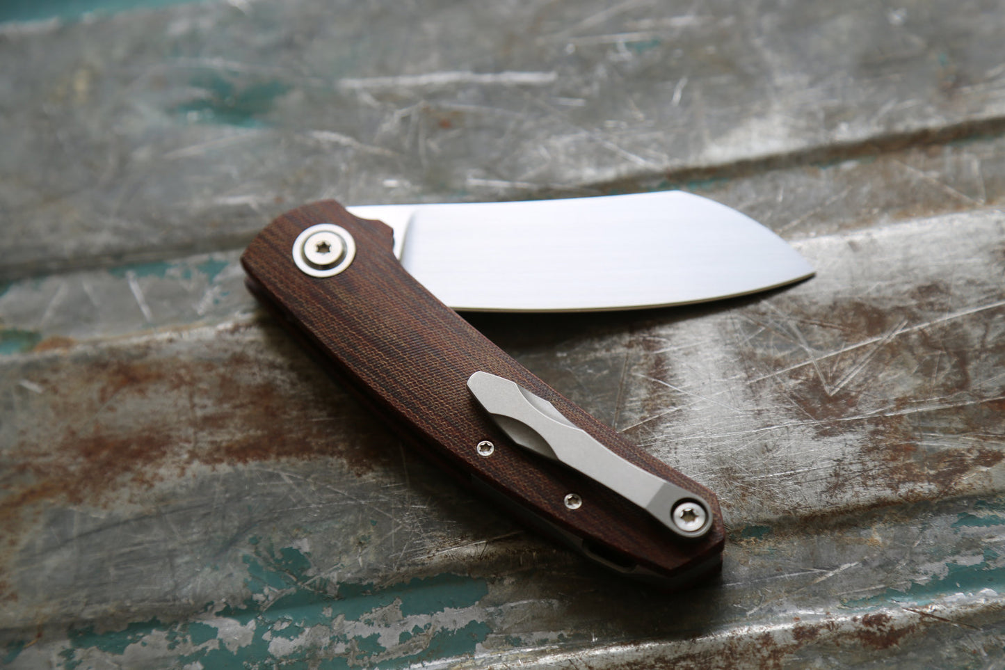 Haddock x Crosscut Micarta