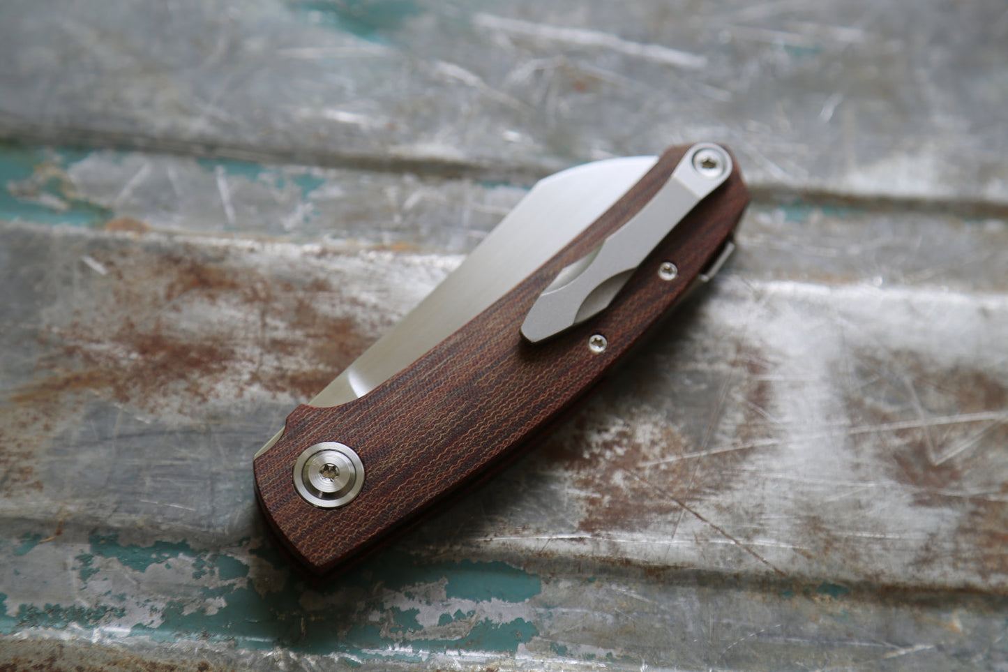 Haddock x Crosscut Micarta