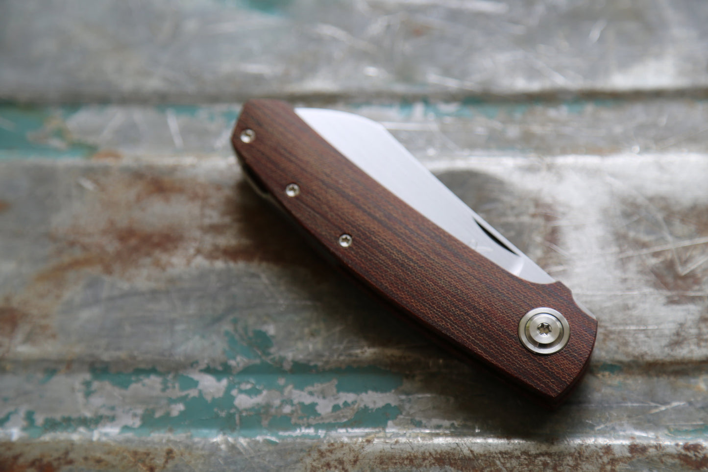 Haddock x Crosscut Micarta
