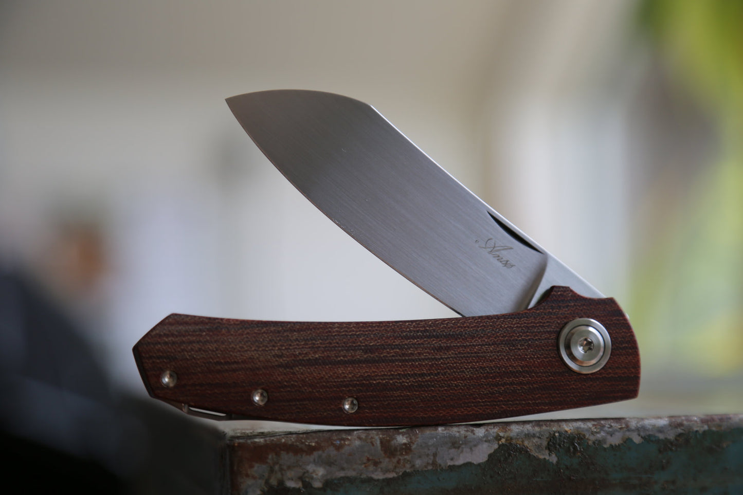Haddock x Crosscut Micarta