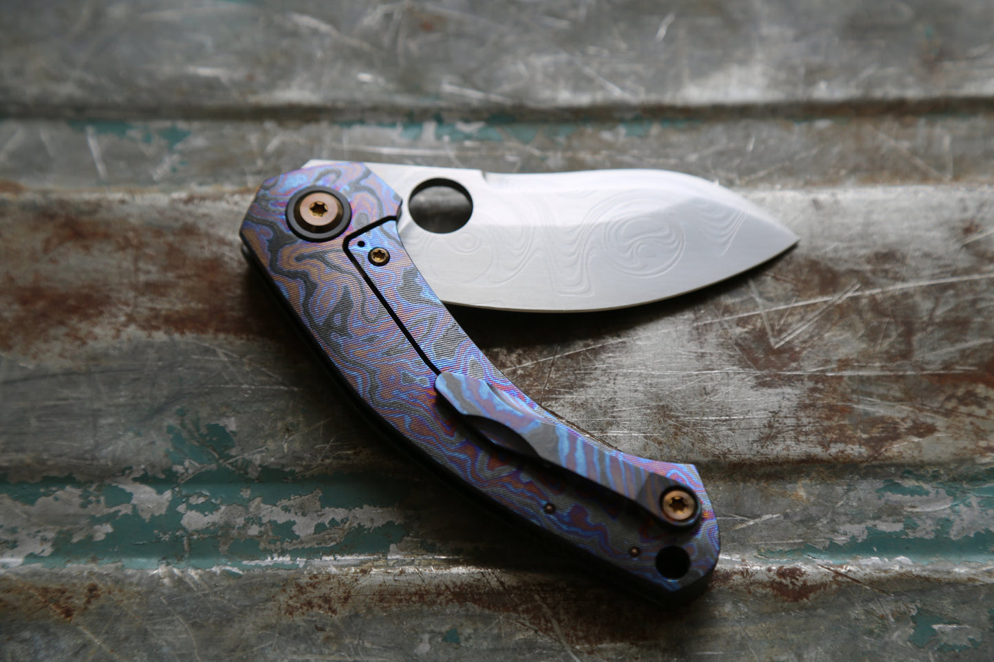 ZERO x Zirconium x Black Timascus