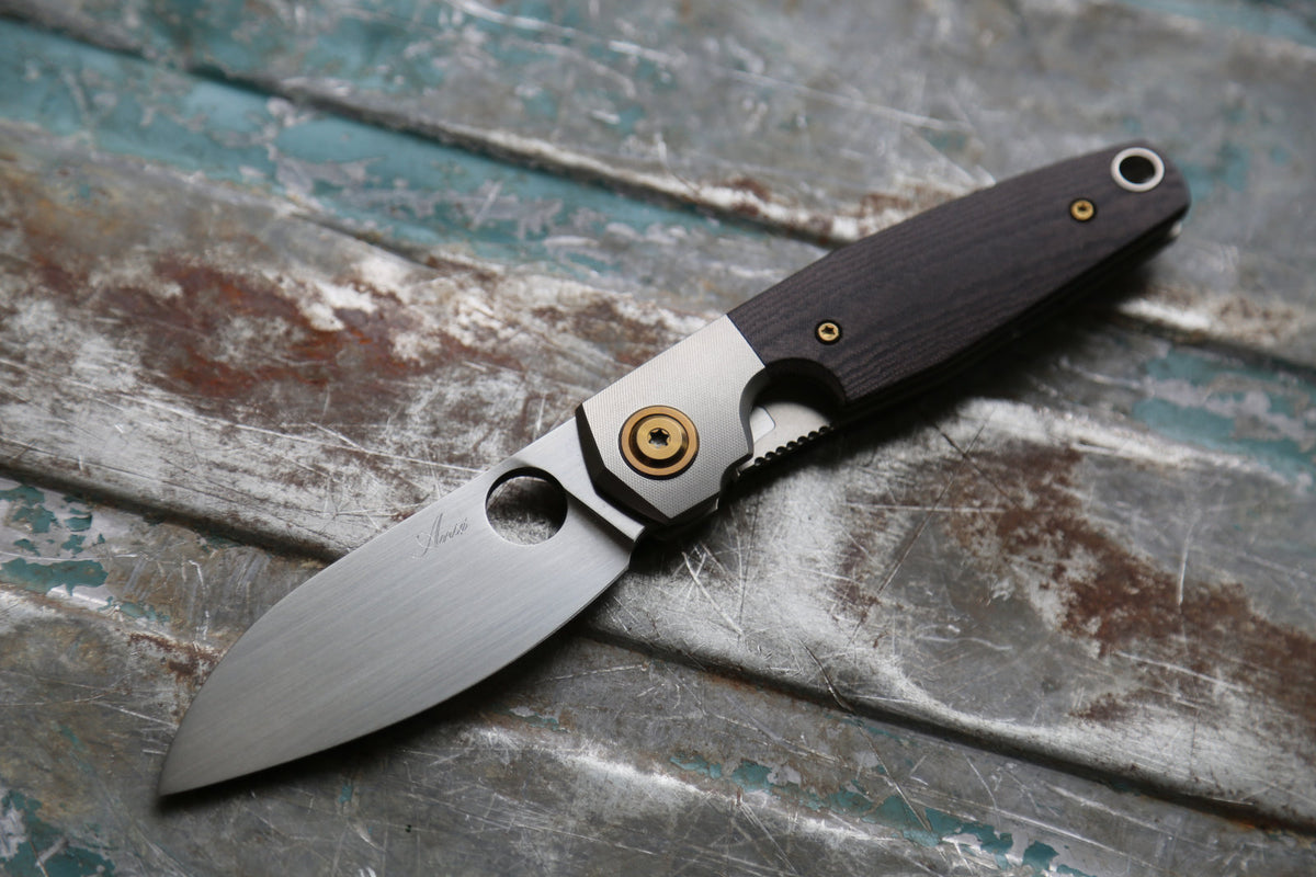 SONIC x Vintage Burgundy Micarta