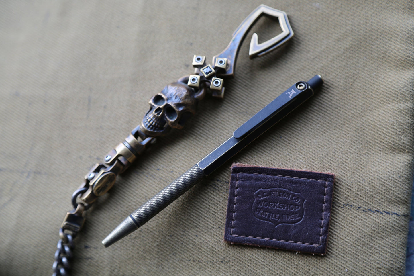NEW - Ansø Pen - Blackend Brass