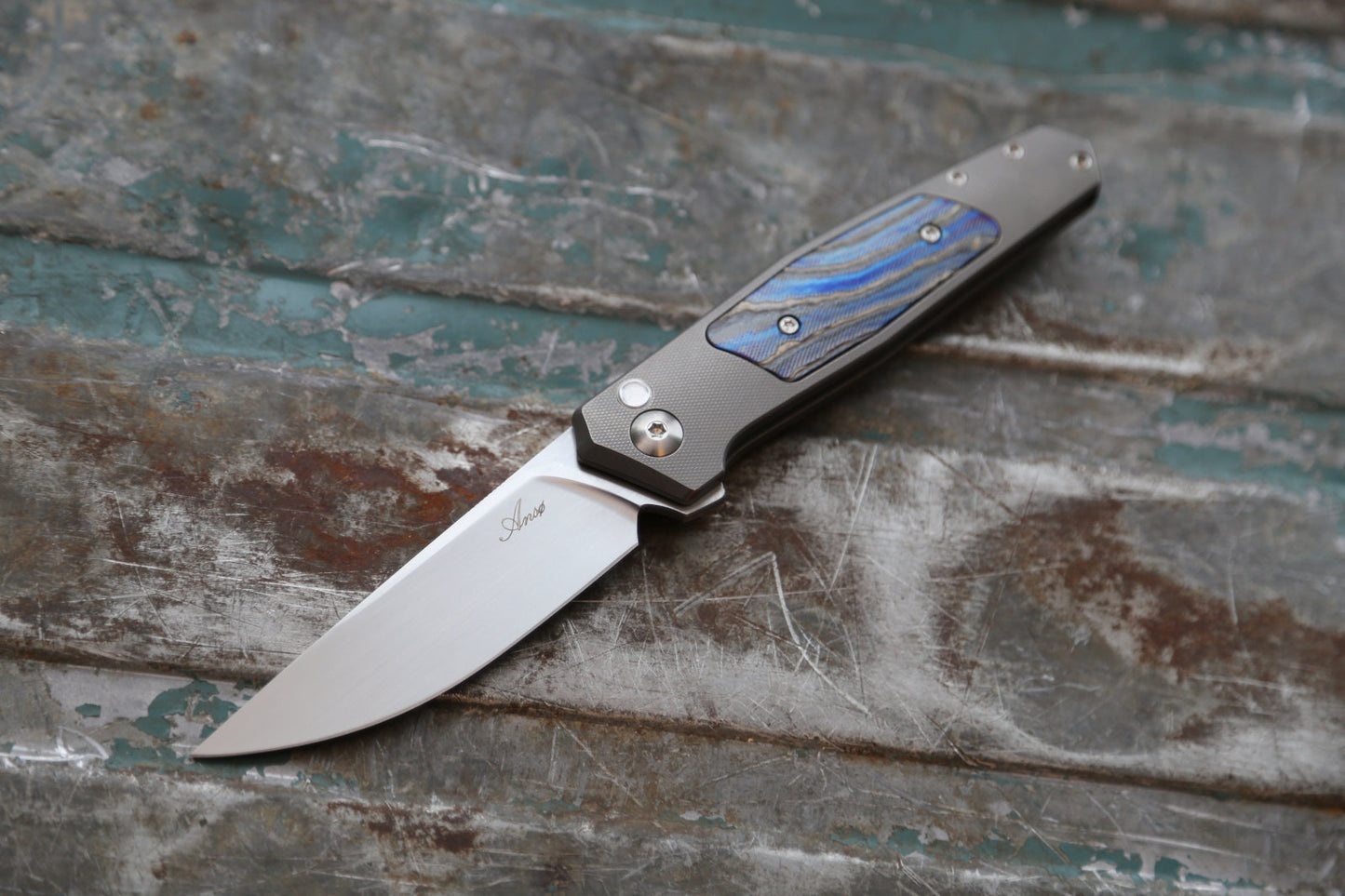 Custom TOKO - Grey - Crystal Black Timascus