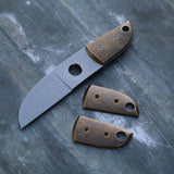 Anso Sheepsfoot - Handles Bronze, Brass, Copper, Zirconium
