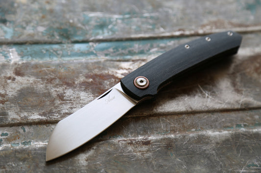 HADDOCK Linerlock x Denim Micarta x Copper