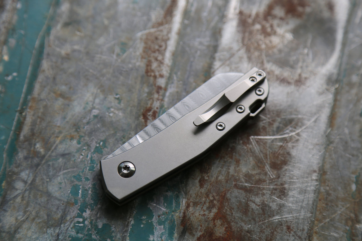 Monte Carlo x Ghost Damasteel x Titanium
