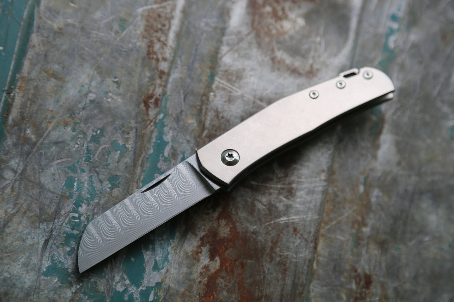 Monte Carlo x Ghost Damasteel x Titanium