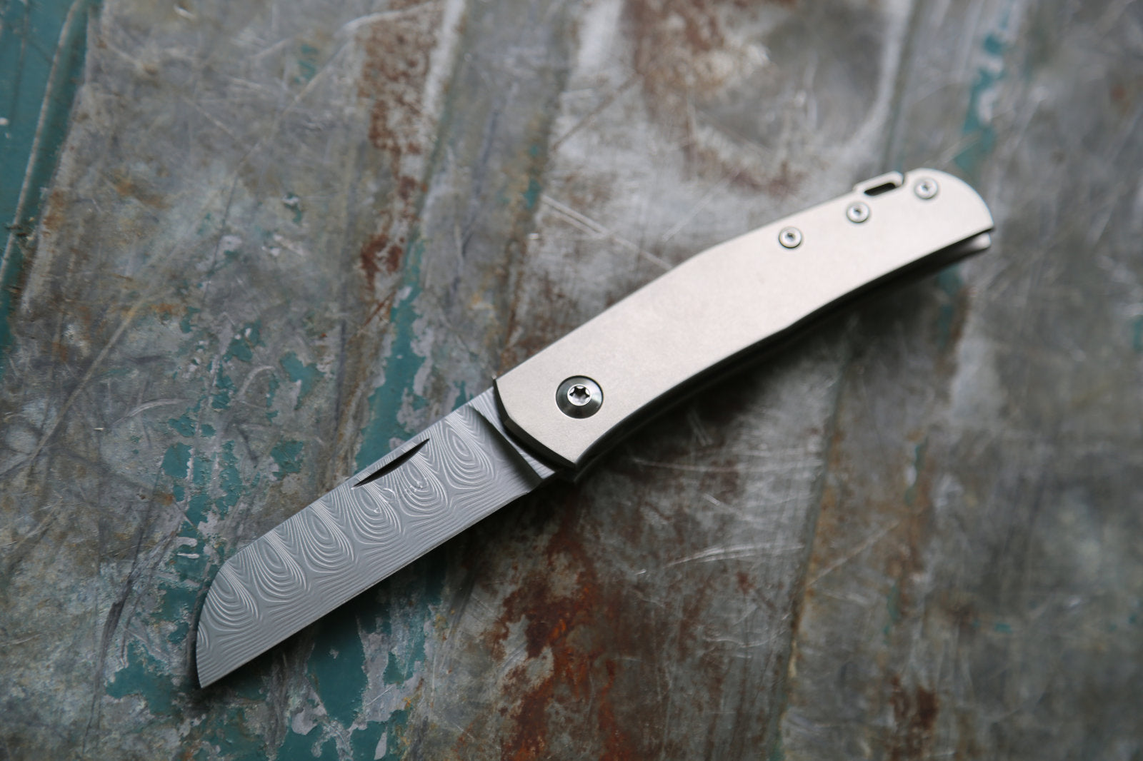 Monte Carlo x Ghost Damasteel x Titanium