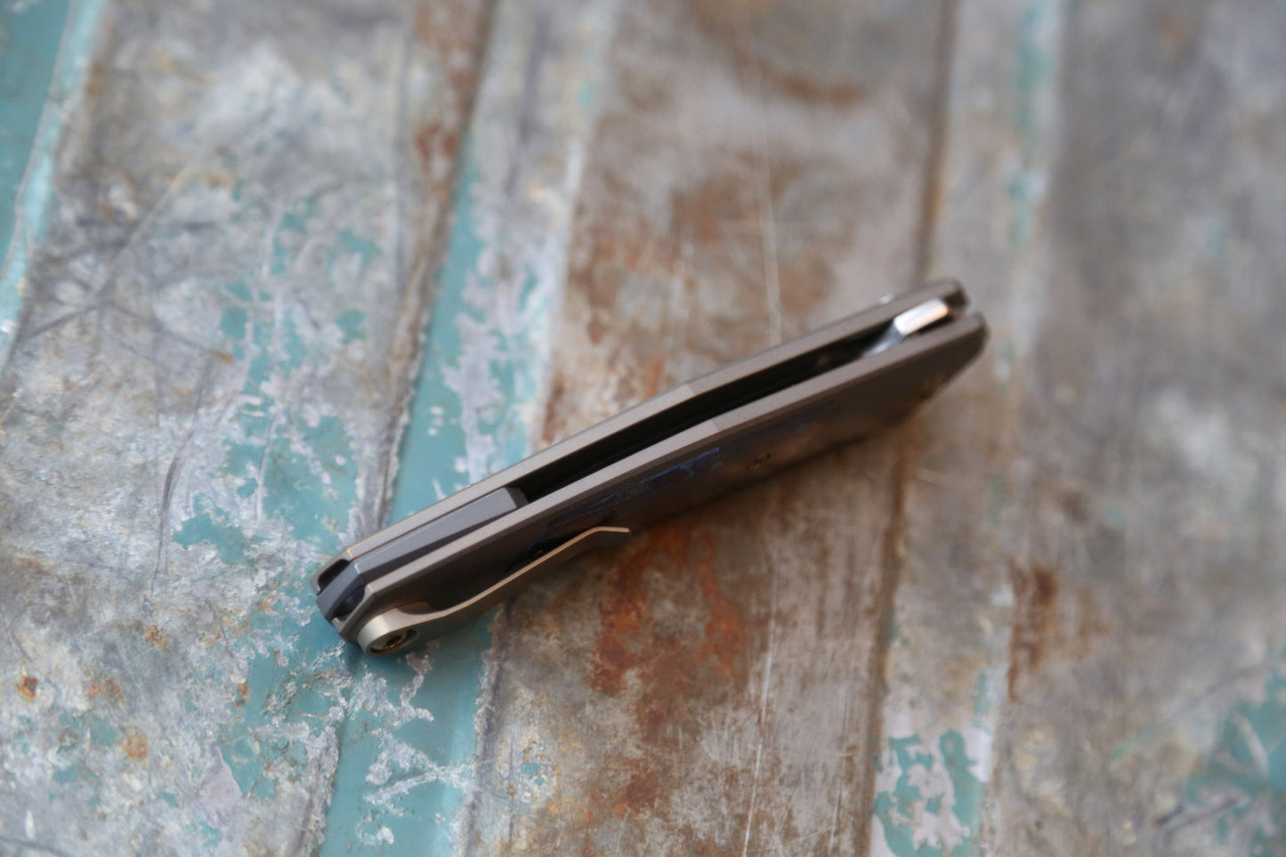 Custom TOKO - Amber - Black Timascus