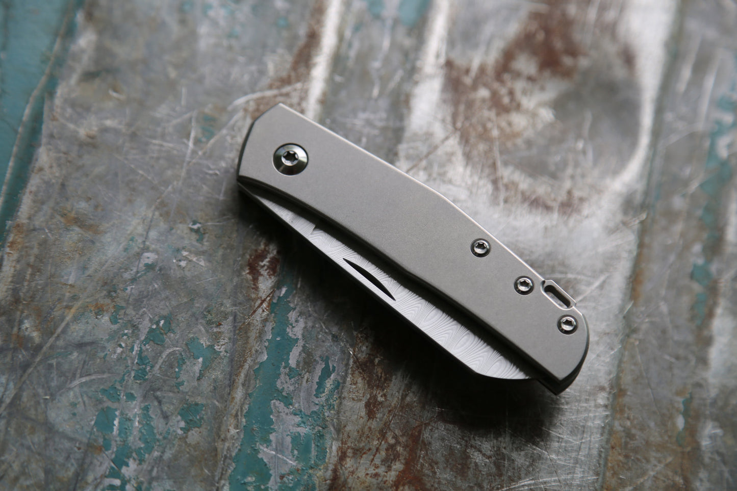 Monte Carlo x Ghost Damasteel x Titanium