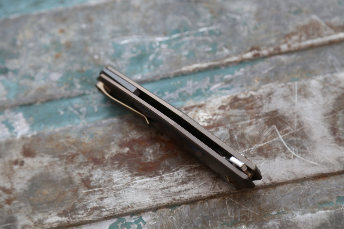 Custom TOKO - Amber - Black Timascus