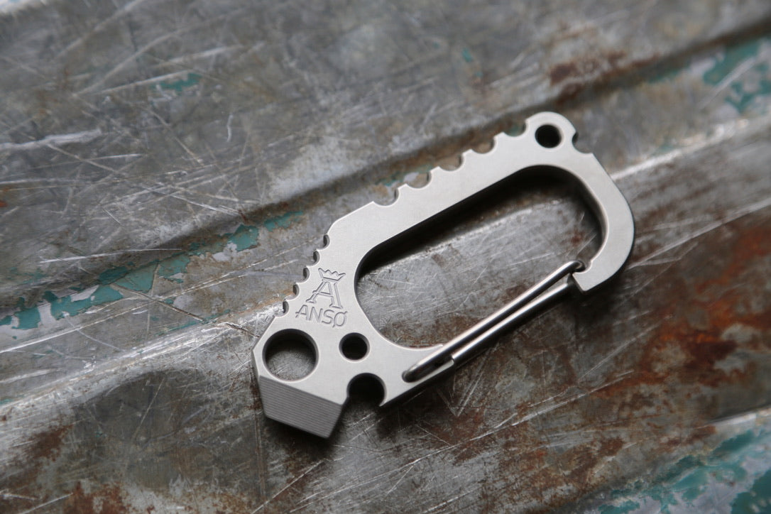 Carabiner V3 - Grey Titanium - 25 Years Limited Edition