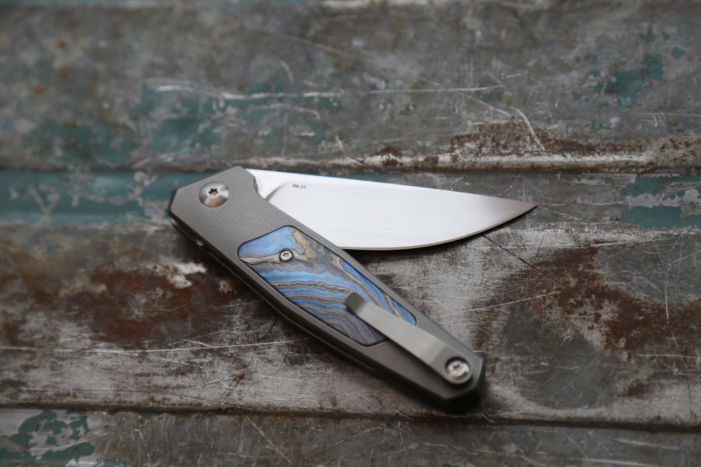 Custom TOKO - Grey - Crystal Black Timascus