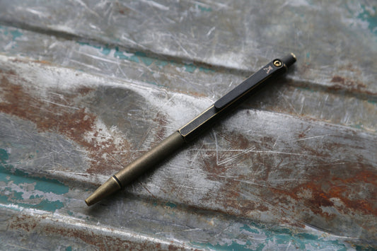 NEW - Ansø Pen - Blackend Brass