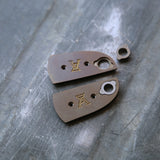 Anso Sheepsfoot - Handles Titanium