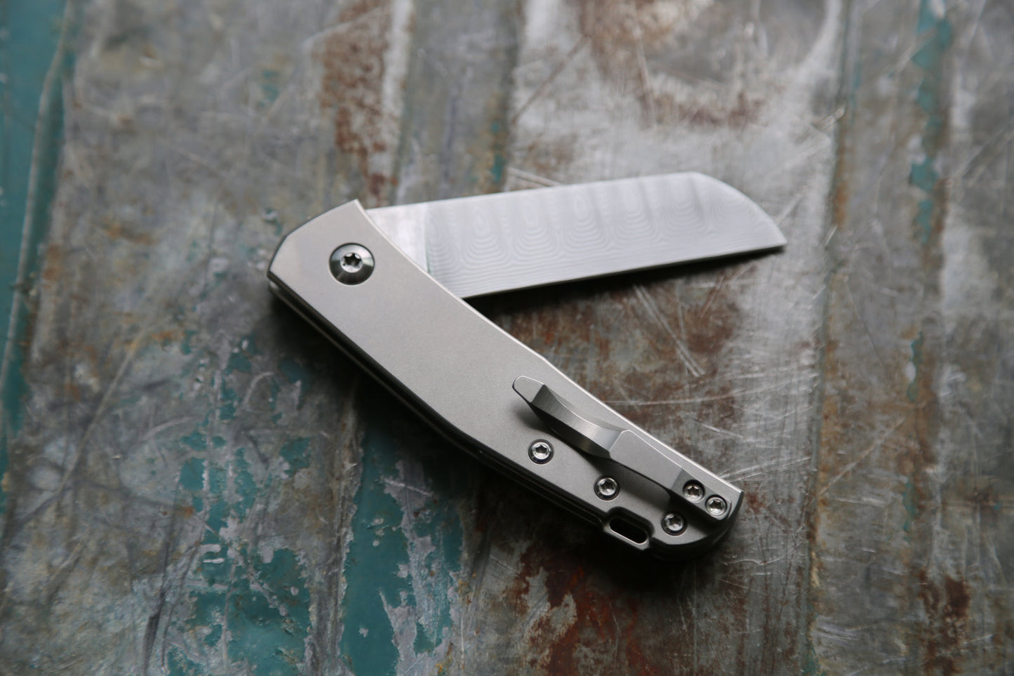 Monte Carlo x Ghost Damasteel x Titanium