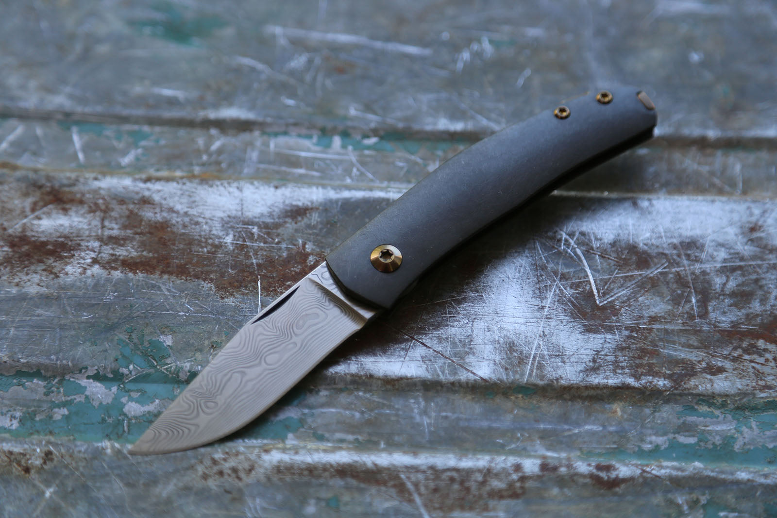 Casino Zirconium x Damasteel