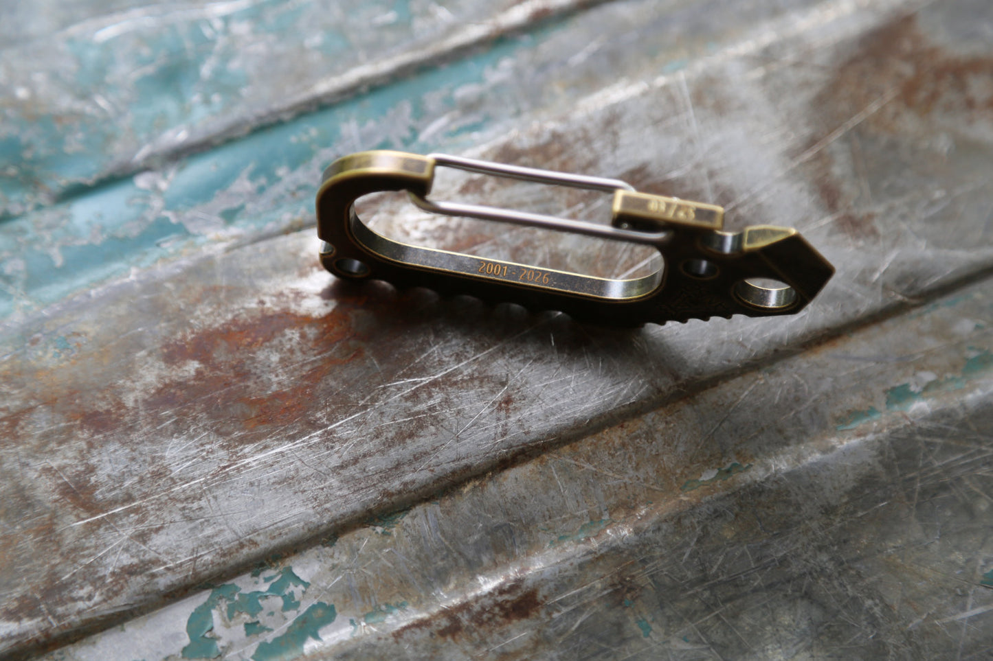 Carabiner V3 - Brass - 25 Years Limited Edition
