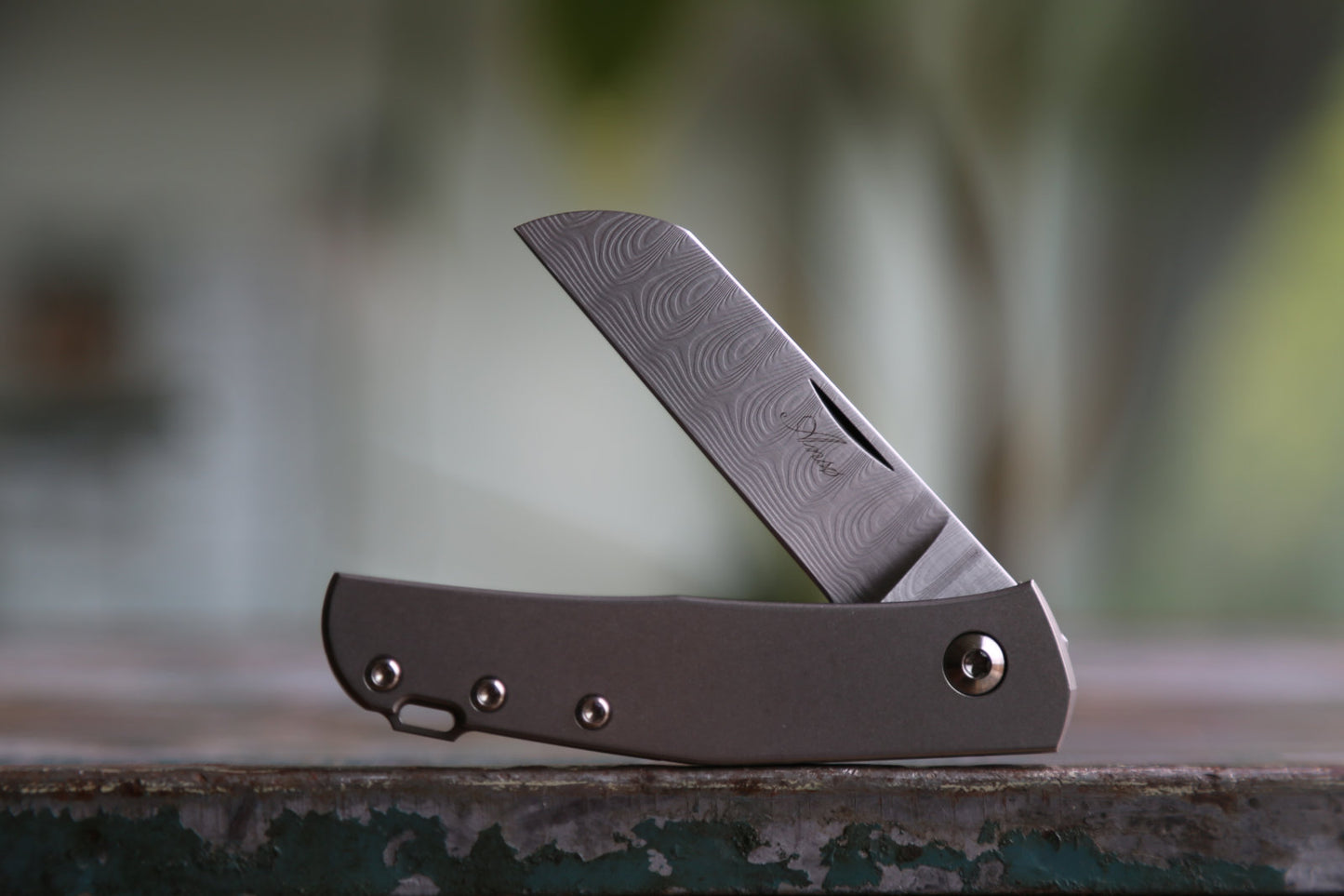 Monte Carlo x Ghost Damasteel x Titanium