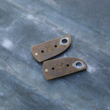 Anso Sheepsfoot - Handles Bronze, Brass, Copper, Zirconium