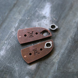 Anso Sheepsfoot - Handles Bronze, Brass, Copper, Zirconium