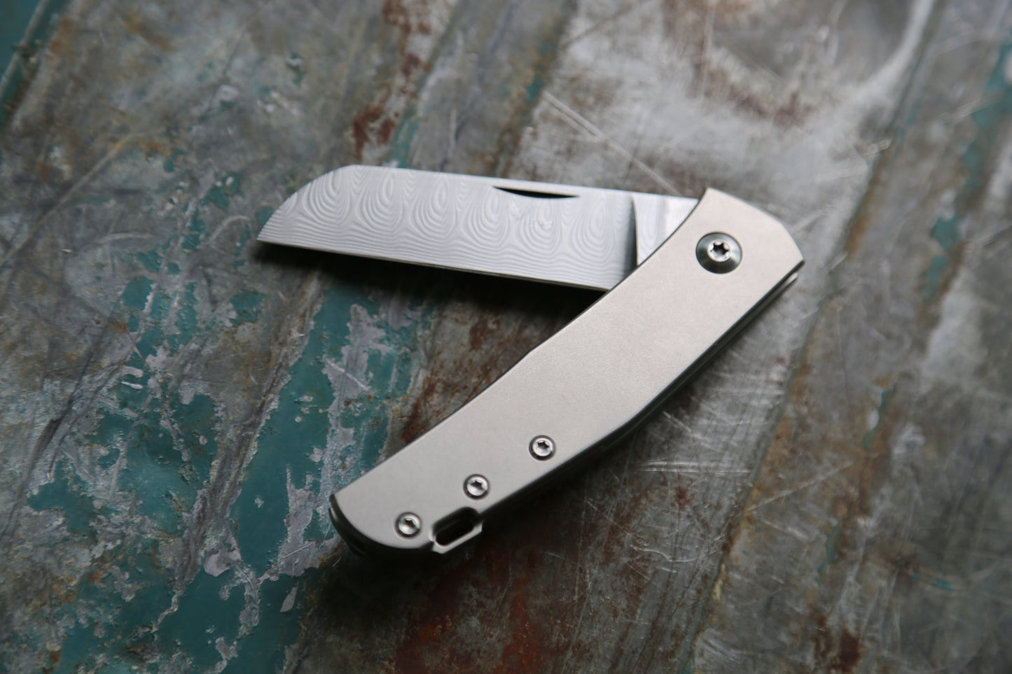 Monte Carlo x Ghost Damasteel x Titanium