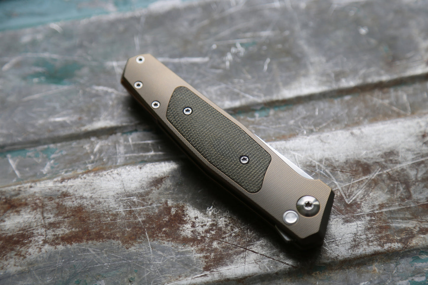 TOKO - Titanium Amber with Inlays - deposit