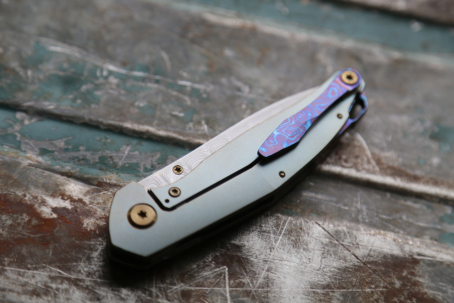 NEO x Damasteel x Timascus