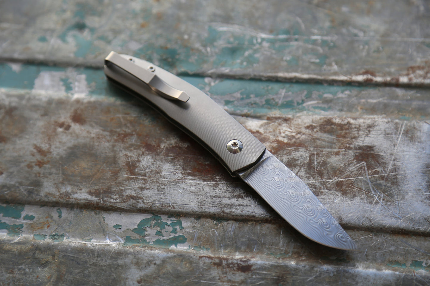 Casino x Damasteel x Textured Titanium