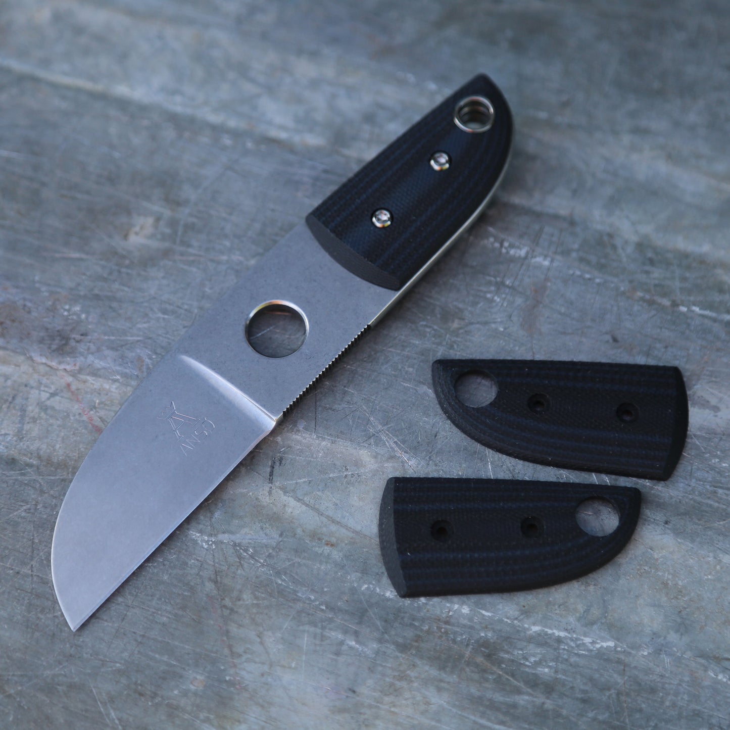 Anso Sheepsfoot - Handles G10