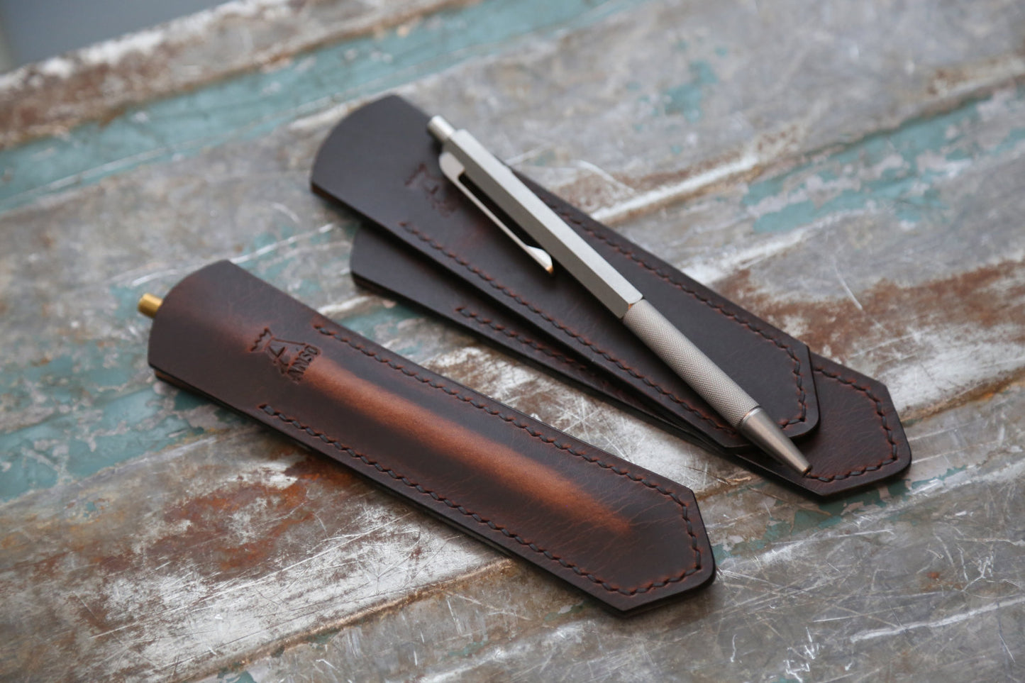 Leather Slip - Pen
