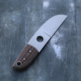Anso Sheepsfoot x Rustic Brown Canvas Micarta