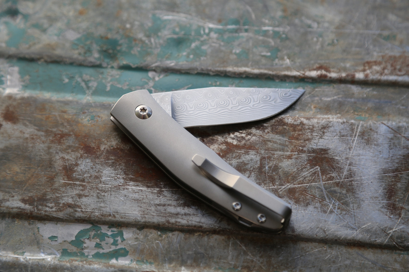 Casino x Damasteel x Textured Titanium – ANSØ of DENMARK